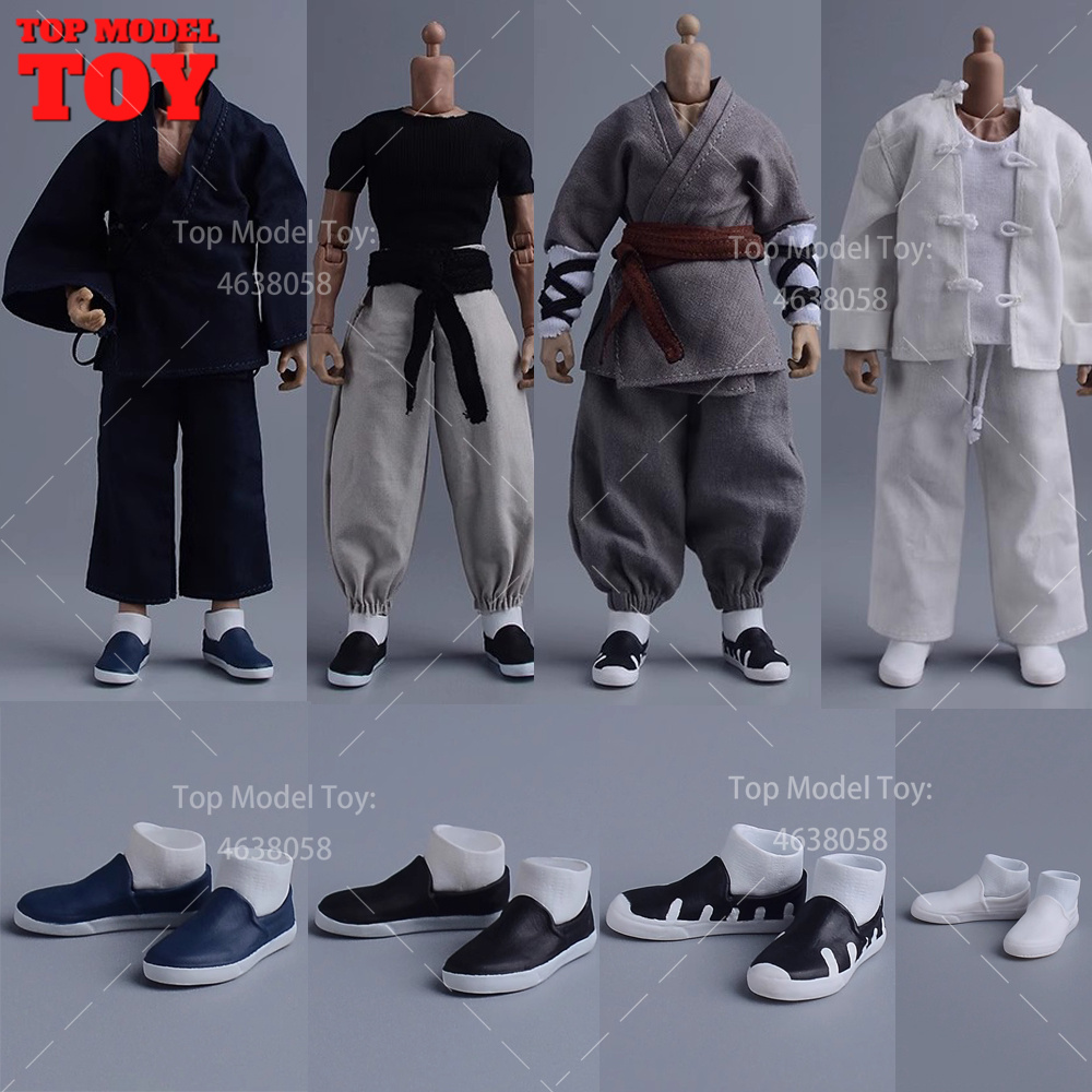 Vintage Collectible Items - 1/12 Scale Vintage Kung Fu Shoes