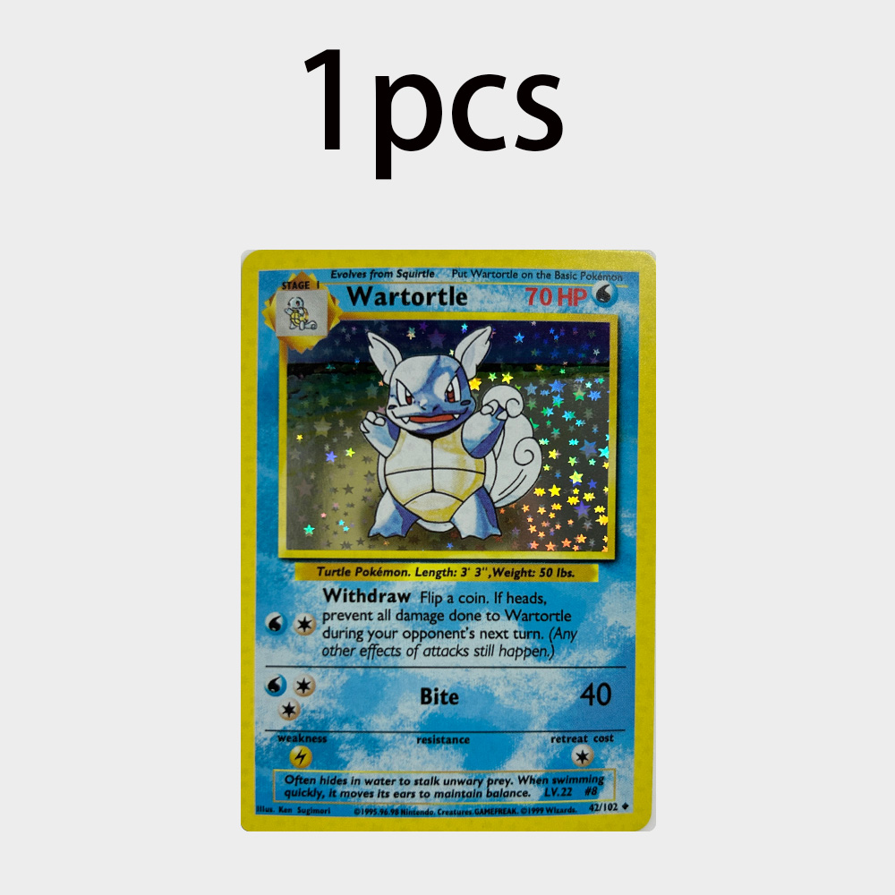 Vintage Game Collection - DIY PTCG Anime Wartortle Vintage Trading