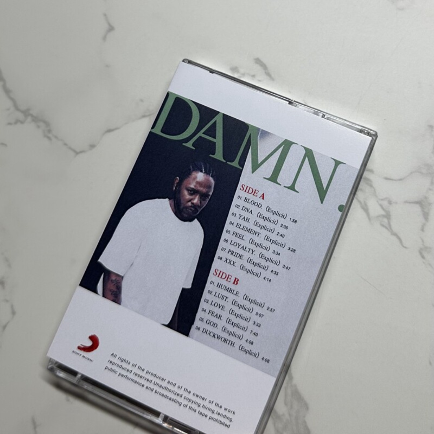 Kendrick Lamar DAMN. Conscious - Vintage And Collectible avaliação e preço