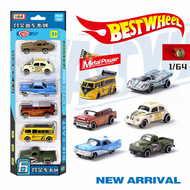1:64 Alloy retro racing car 6- - Vintage Collectible Toy Cars avaliação e preço