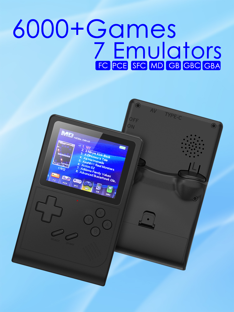 Handheld Game Console Portable - Vintage Game Collection avaliação e preço