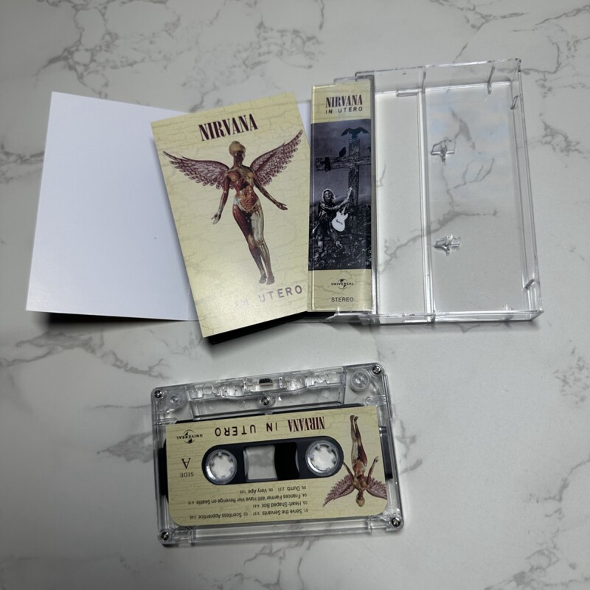 Nirvana in Utero Cassette Tape - Vintage And Collectible avaliação e preço