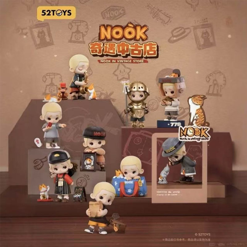 New 52TOYS Blind Box Nook In V - Vintage Collectibles Store avaliação e preço
