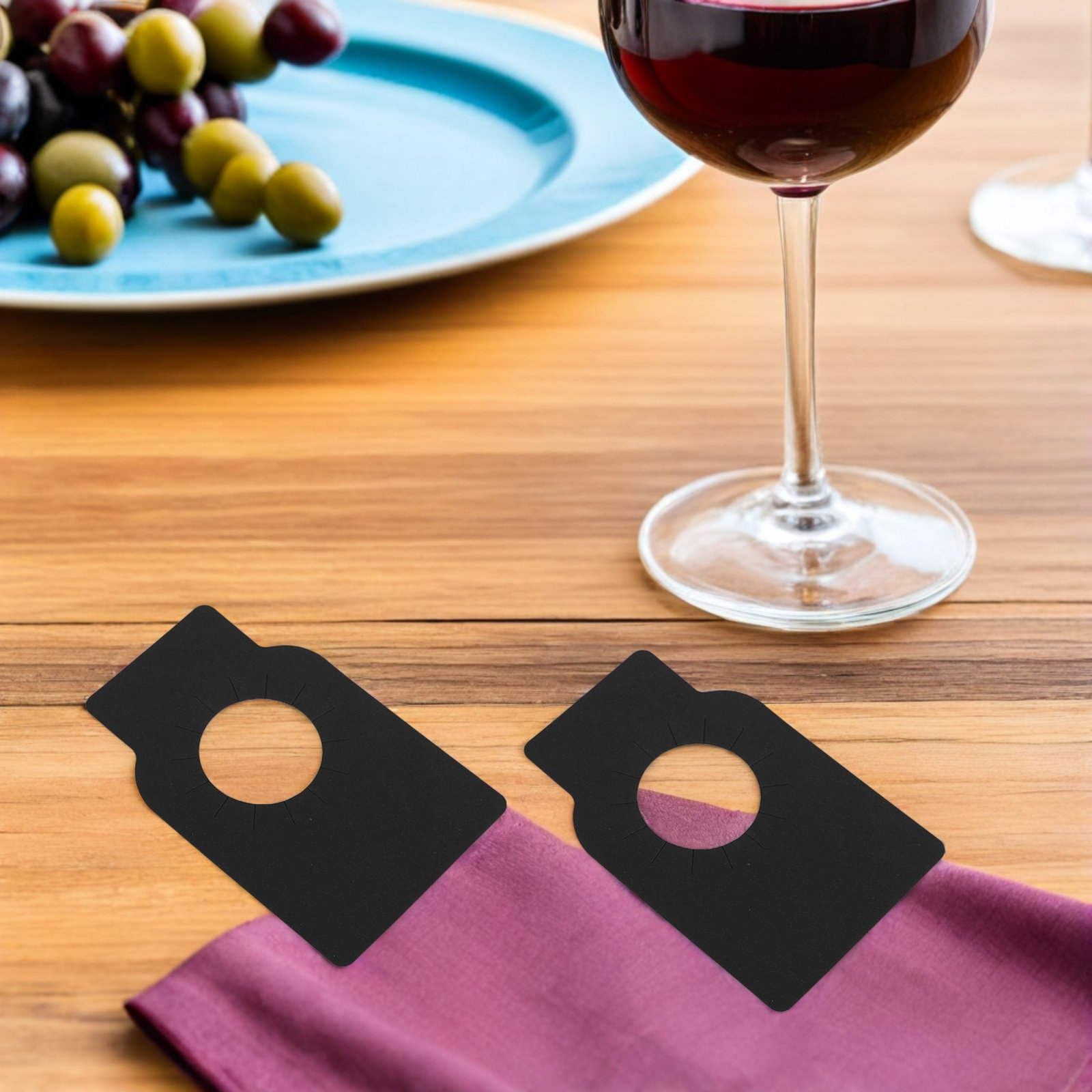50Pcs Wine Bottle Tags Blank K - Collectible Vintage Wine avaliação e preço