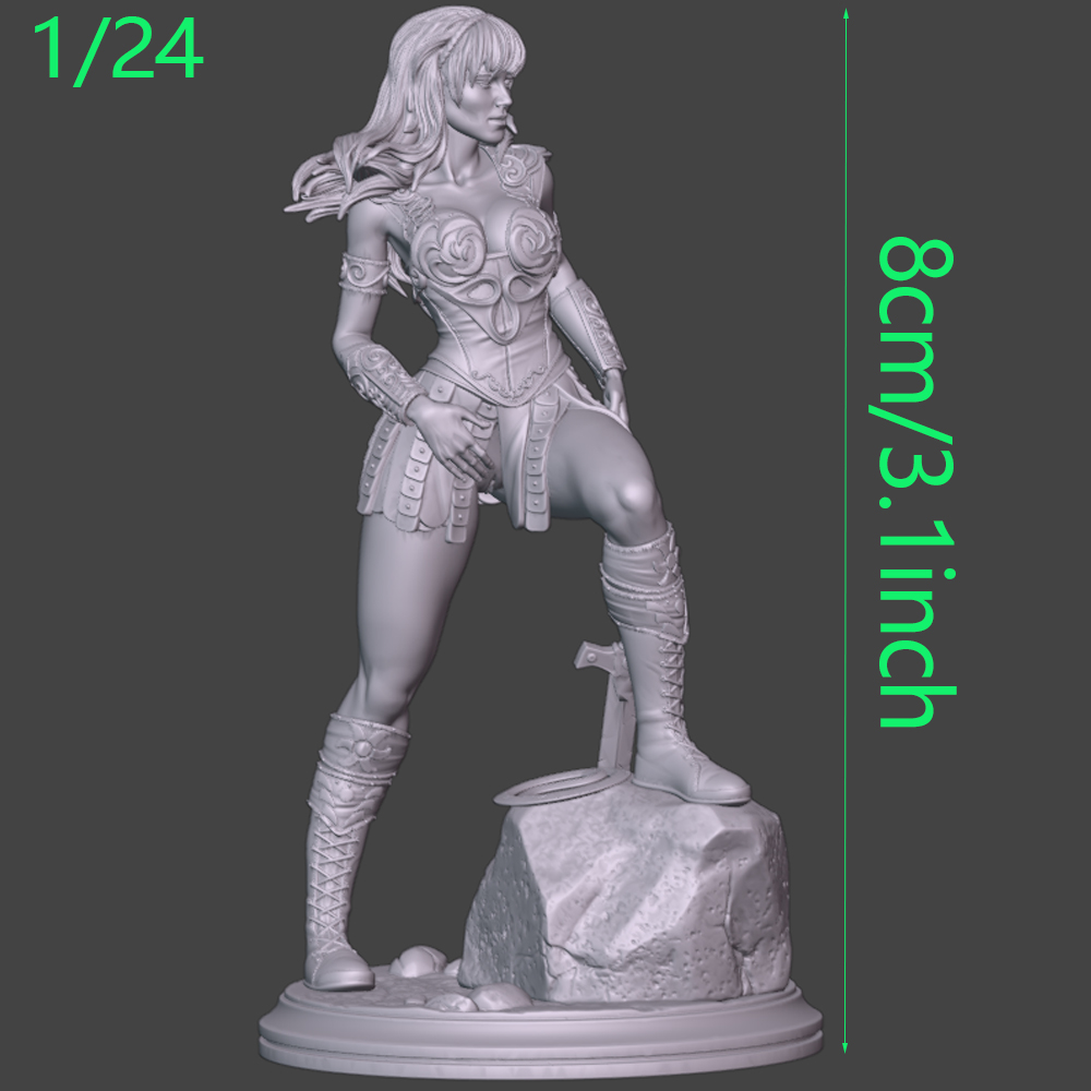 1/24 Medieval Sexy Warrior Min - Vintage Game Collection avaliação e preço