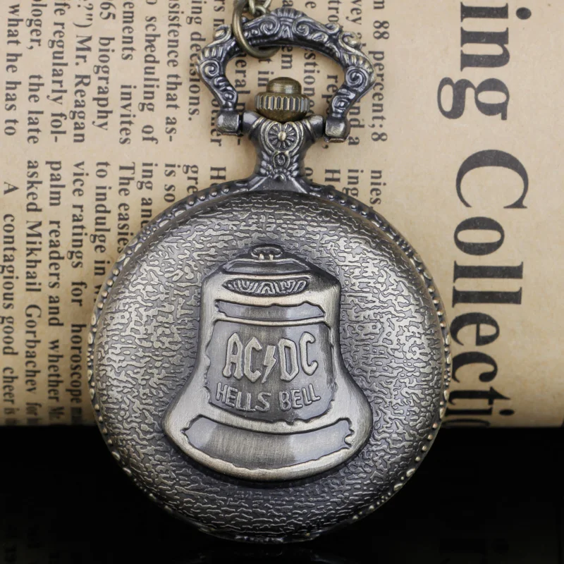 Vintage Bronze Quartz Pocket W - Vintage Collectible Bells avaliação e preço