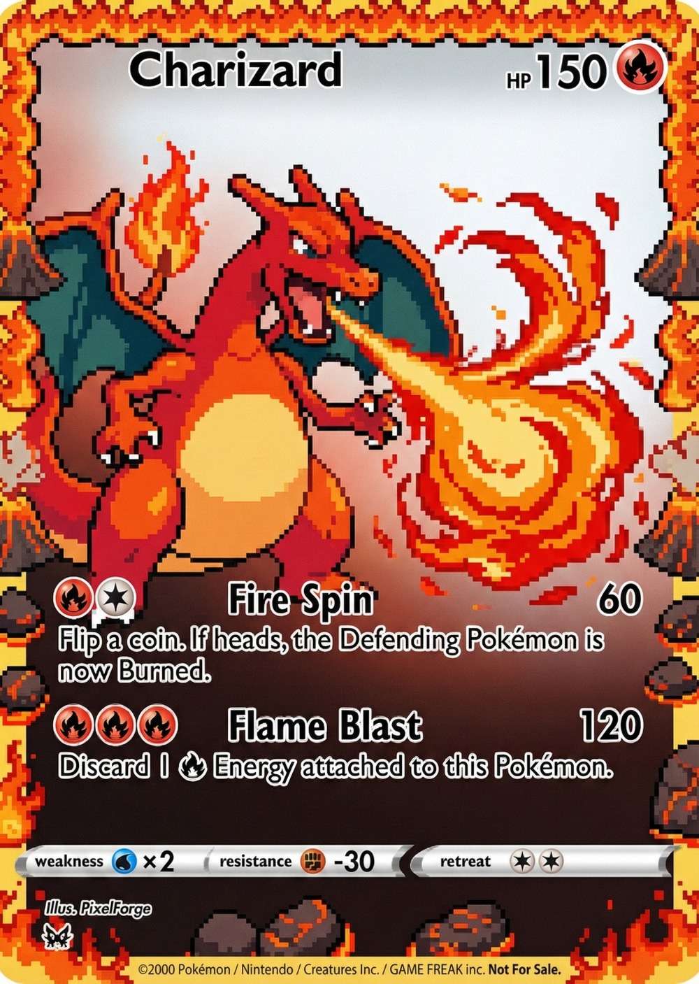 5Pcs Pokemon Cards Charizard G - Vintage Game Collection avaliação e preço