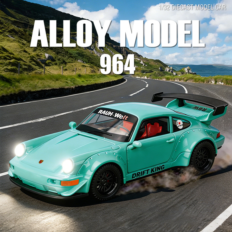 Retro Vintage 1:32 964 Alloy S - Vintage Collectible Toy Cars avaliação e preço