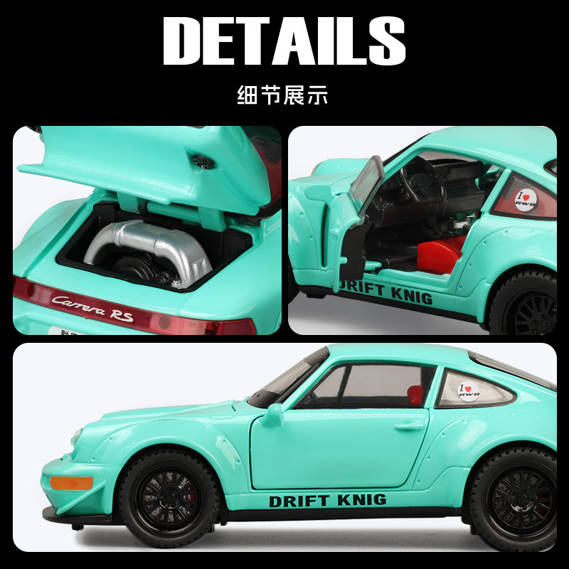 Retro Vintage 1:32 964 Alloy S - Vintage Collectible Toy Cars avaliação e preço