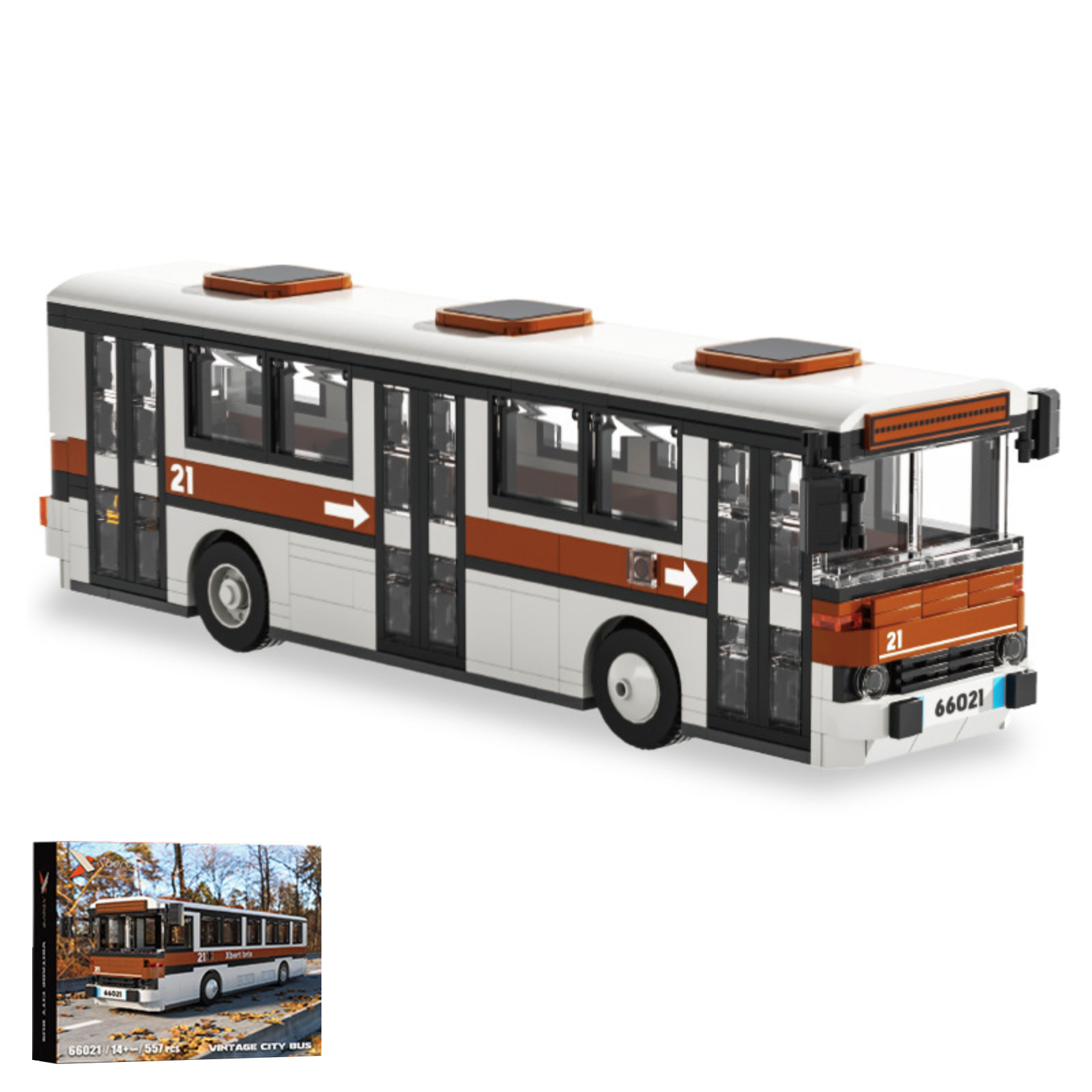 New 552pcs Vintage Bus Model B - Vintage Collectible Toy Cars avaliação e preço
