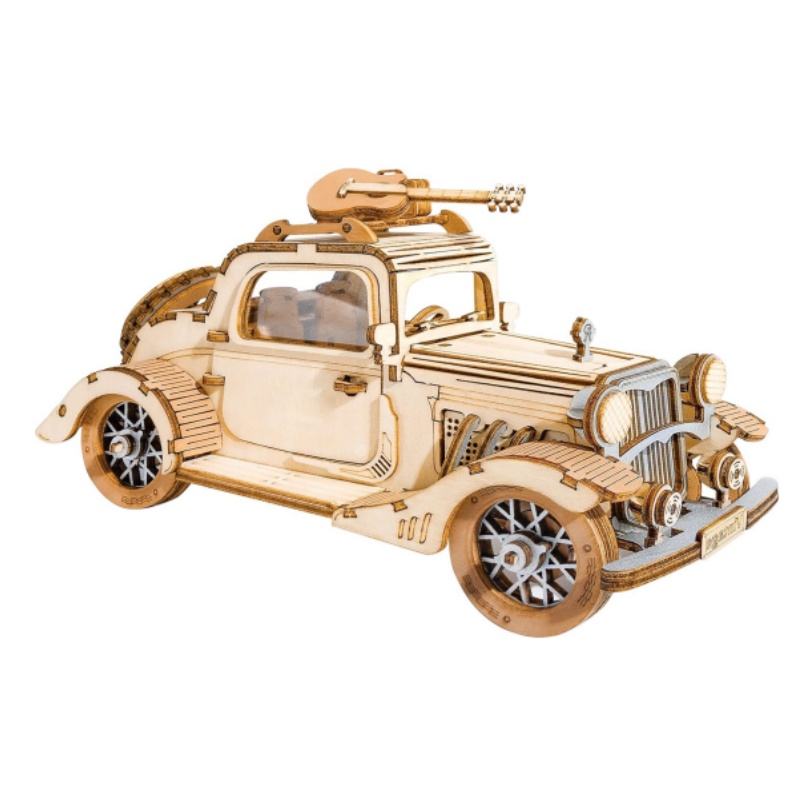 Robotime Wooden Model Vintage  - Vintage Collectible Toy Cars avaliação e preço