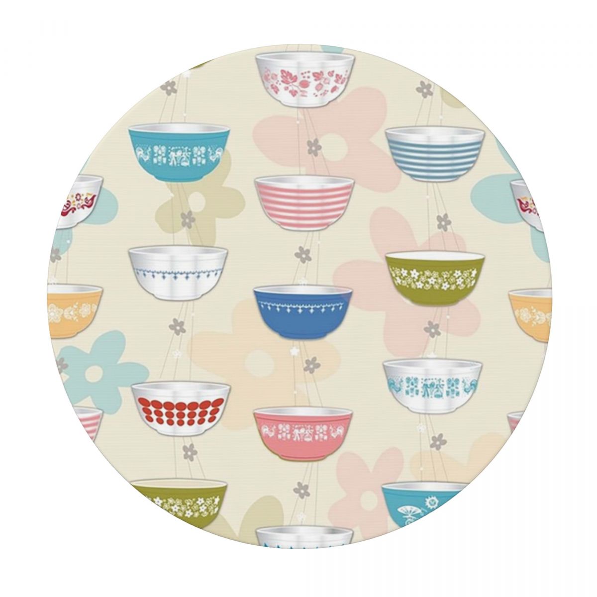 Vintage Pyrex Bowls Collection - Vintage Collectible Pyrex avaliação e preço