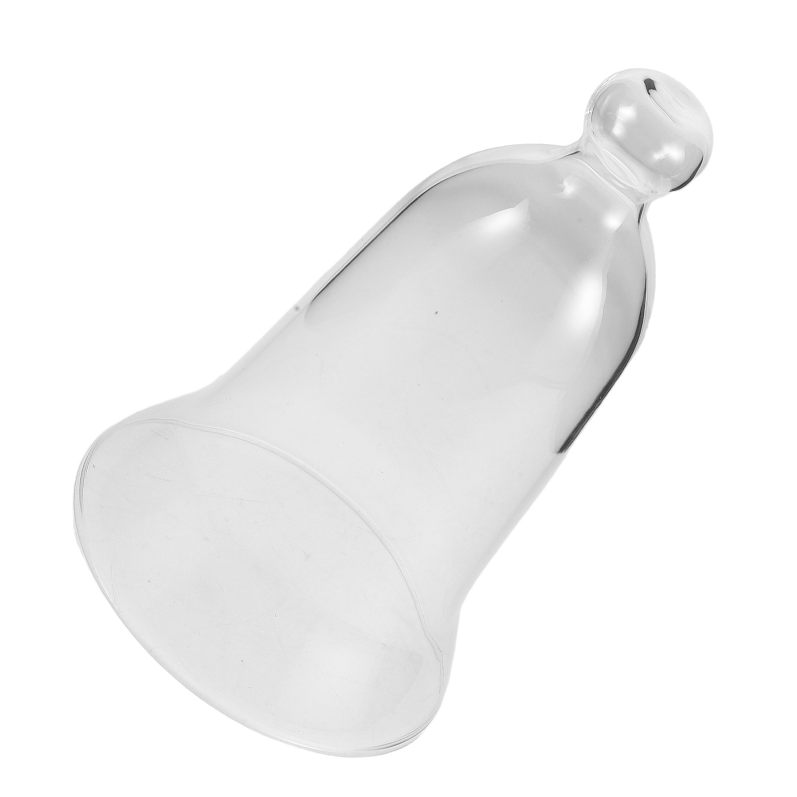 Clear Glass Cloche Vintage Dus - Vintage Collectible Bells avaliação e preço