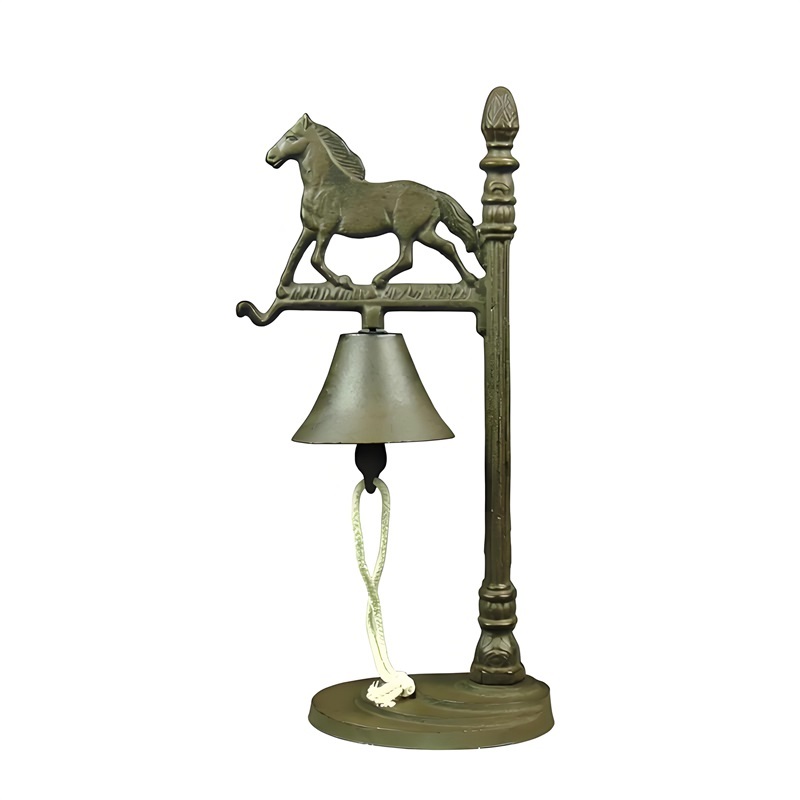 Vintage Cast Iron Horse Dining - Vintage Collectible Bells avaliação e preço