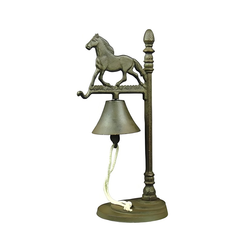 Vintage Cast Iron Horse Dining - Vintage Collectible Bells avaliação e preço
