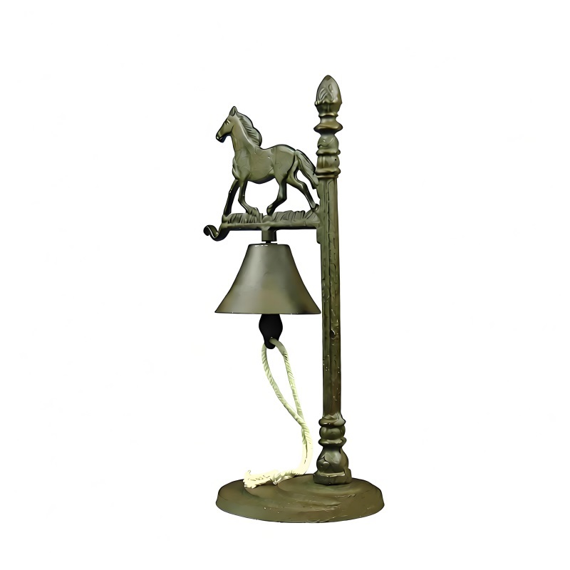 Vintage Cast Iron Horse Dining - Vintage Collectible Bells avaliação e preço