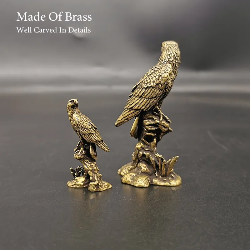 New Brass Eagle Statue Vintage - Vintage Collectible Items avaliação e preço