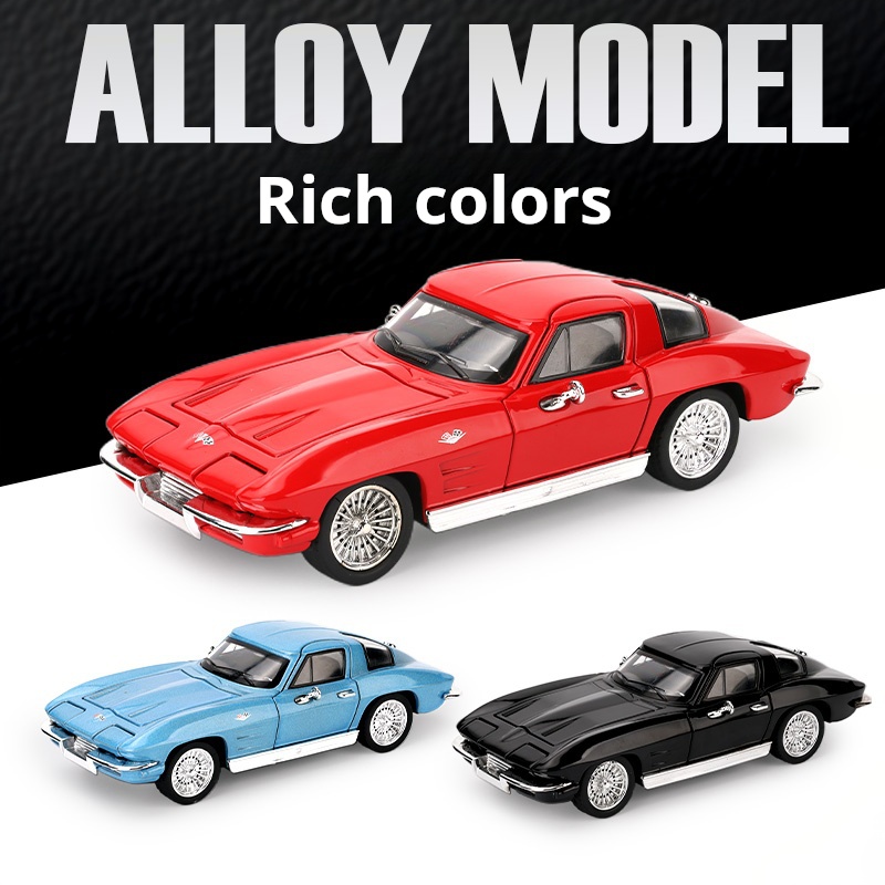 1:32 Corvette Vintage Classic  - Vintage Collectible Toy Cars avaliação e preço