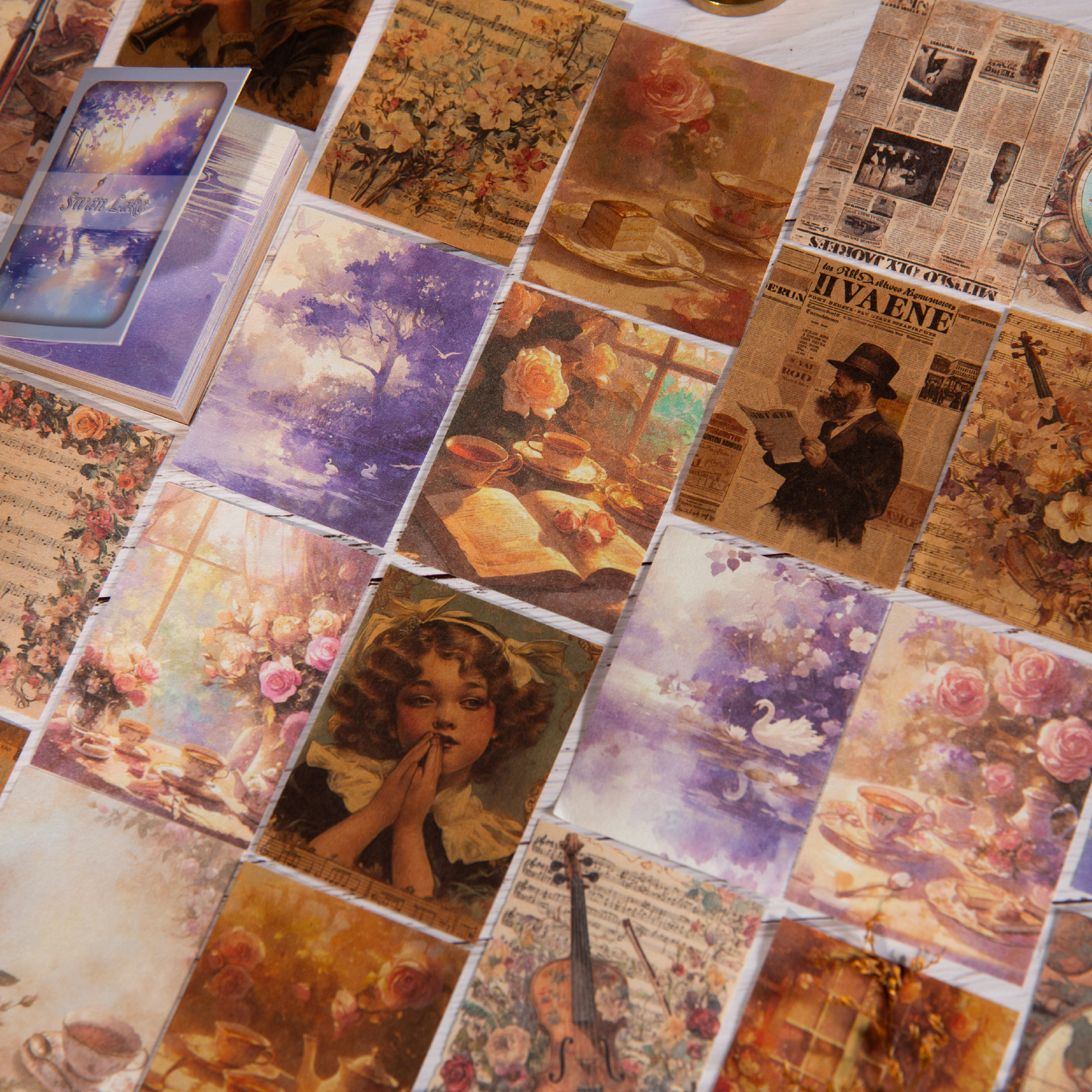 80pcs Vintage Antique Painting - Collectible Vintage Photos avaliação e preço