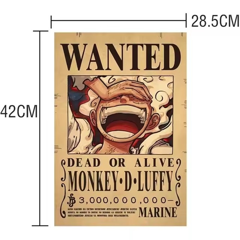 Anime One Piece Bounty Wanted  - Vintage Game Collection avaliação e preço