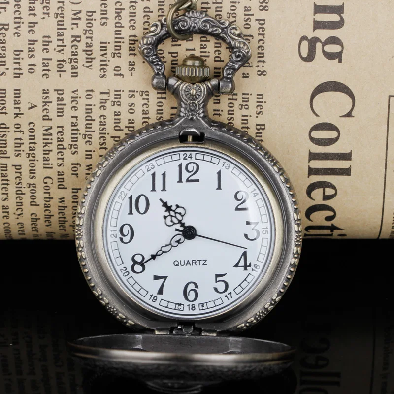 Vintage Bronze Quartz Pocket W - Vintage Collectible Bells avaliação e preço