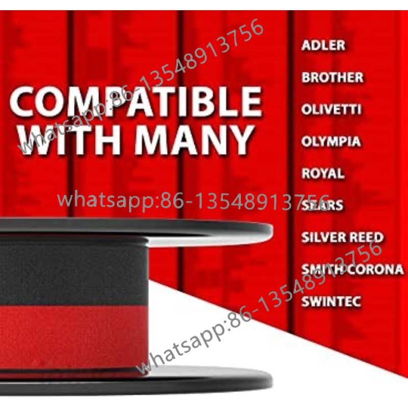 Color ribbon typewriter univer - Typewriter Ribbon Roll avaliação e preço