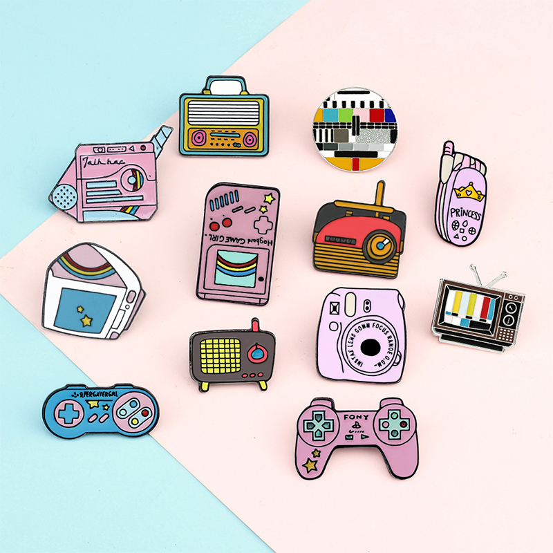 Vintage Game Enamel Pins Colle - Vintage Game Collection avaliação e preço