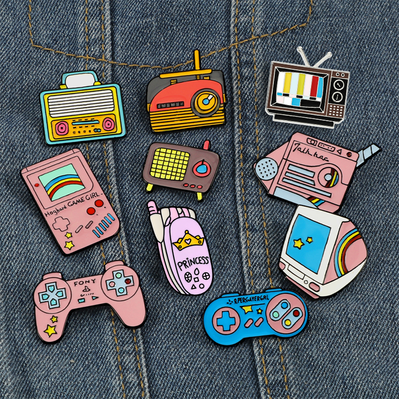 Vintage Game Enamel Pins Colle - Vintage Game Collection avaliação e preço
