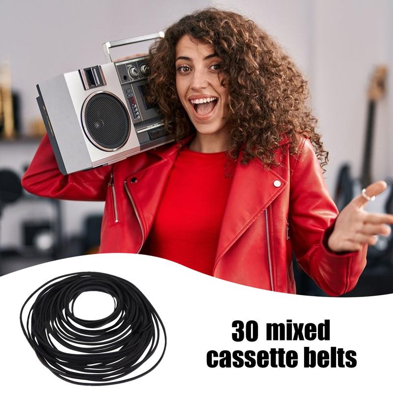 Cassette Belts Electronic Rubb - Cassette Walkman Belt avaliação e preço
