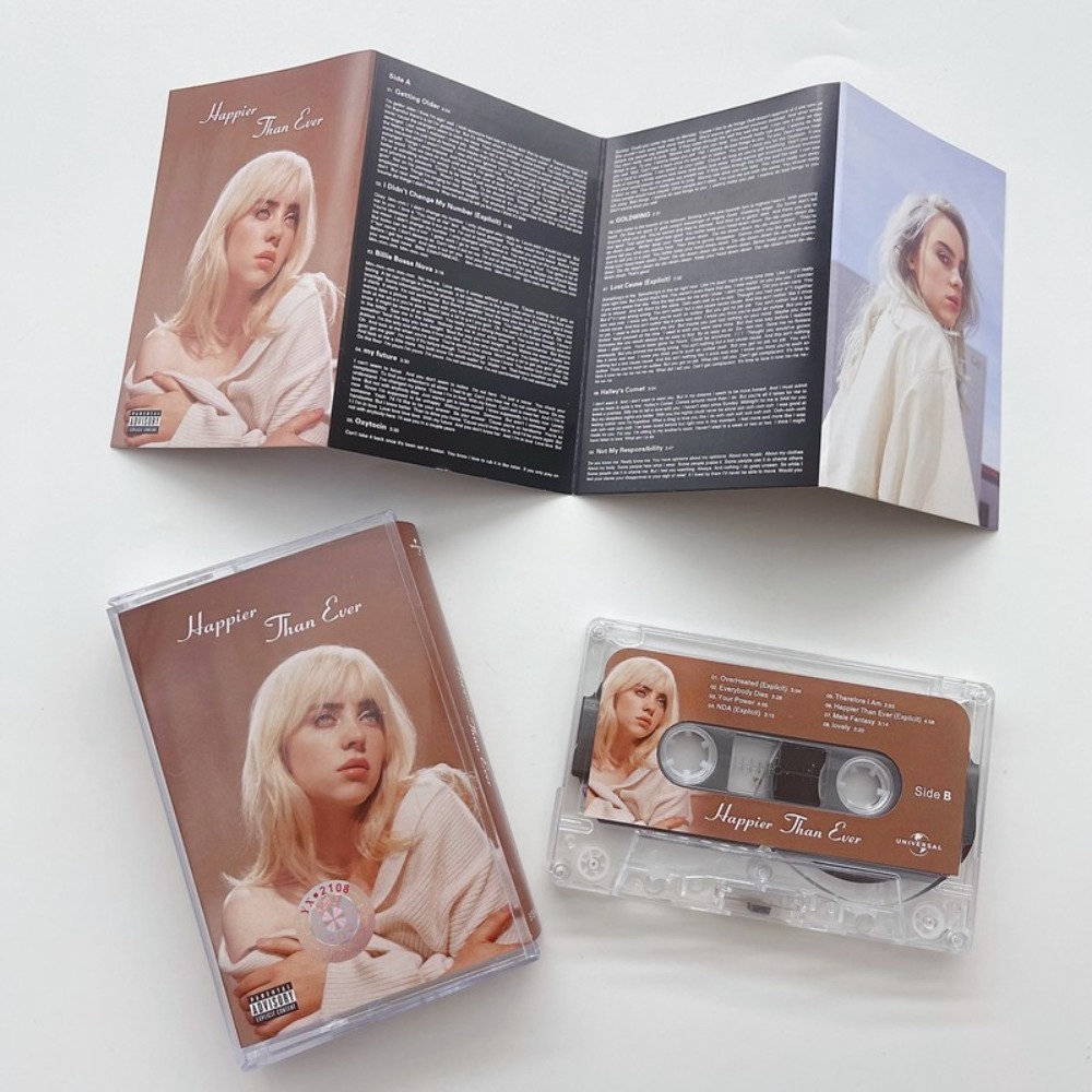 Billie Eilish Happier Than Eve - Vintage And Collectible avaliação e preço