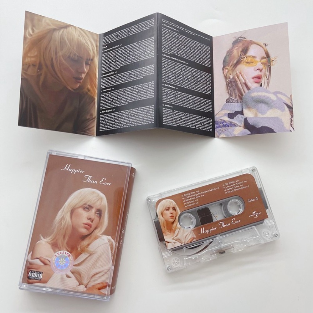 Billie Eilish Happier Than Eve - Vintage And Collectible avaliação e preço