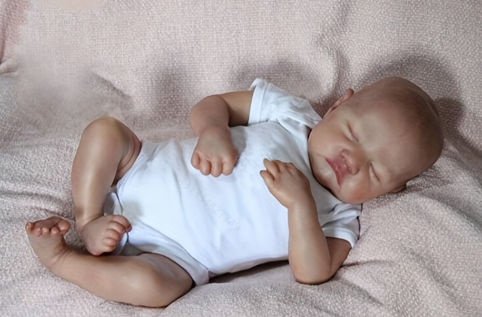 Reborn Levi Soft Vinyl 18 Inch - Vintage Collectible Baby Dolls avaliação e preço