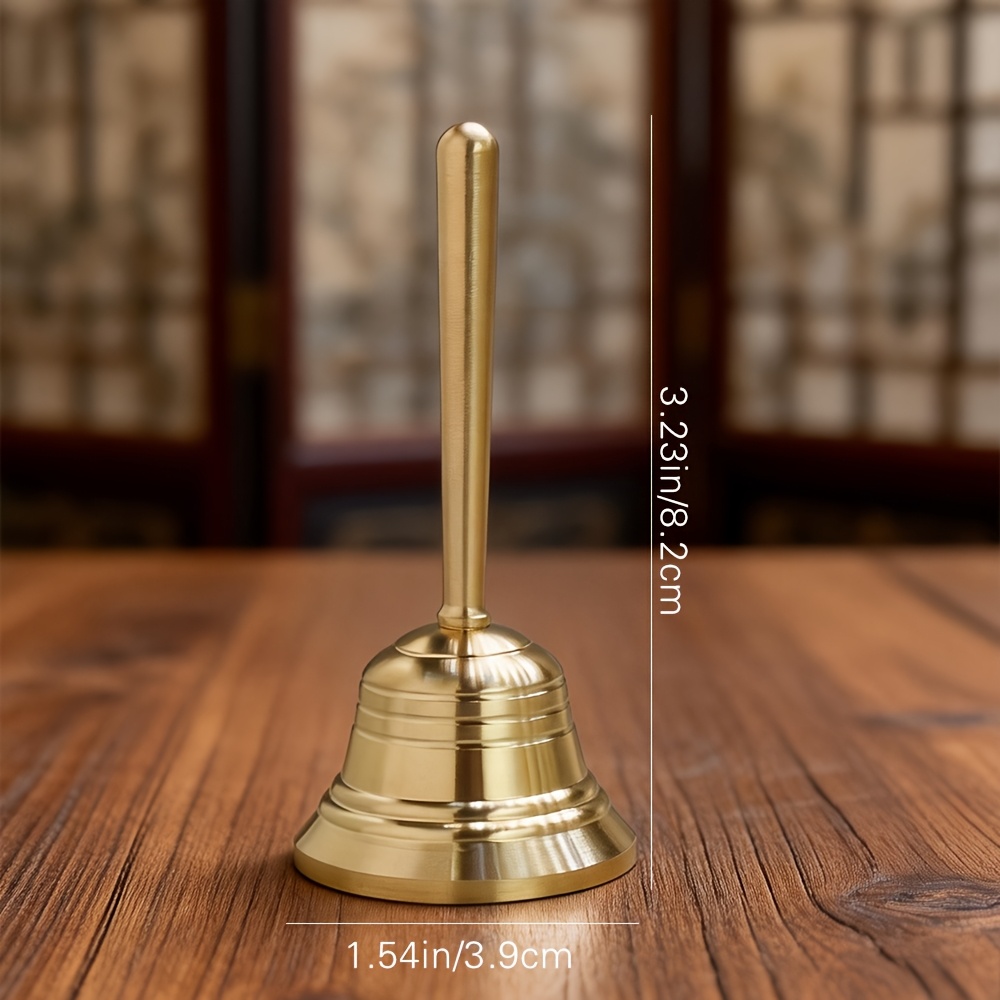 Brass Hand Crank Bell Retro De - Vintage Collectible Bells avaliação e preço