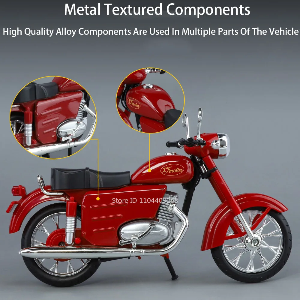 1:10 Scale XF250 Motorcycle Mo - Vintage Collectible Toy Cars avaliação e preço