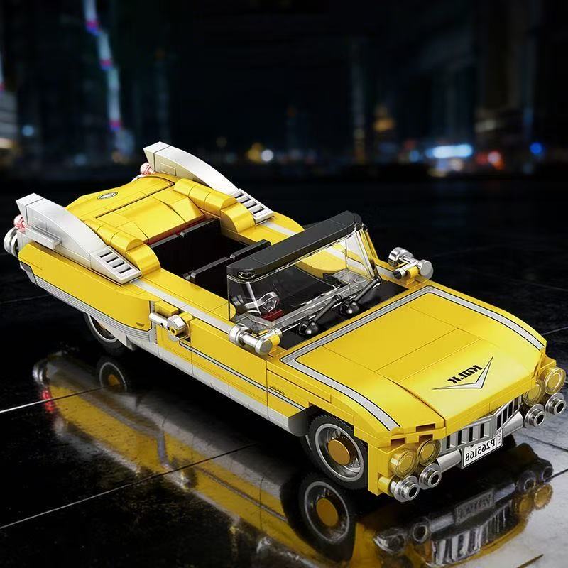 Yellow Vintage Convertible Car - Vintage Collectible Toy Cars avaliação e preço