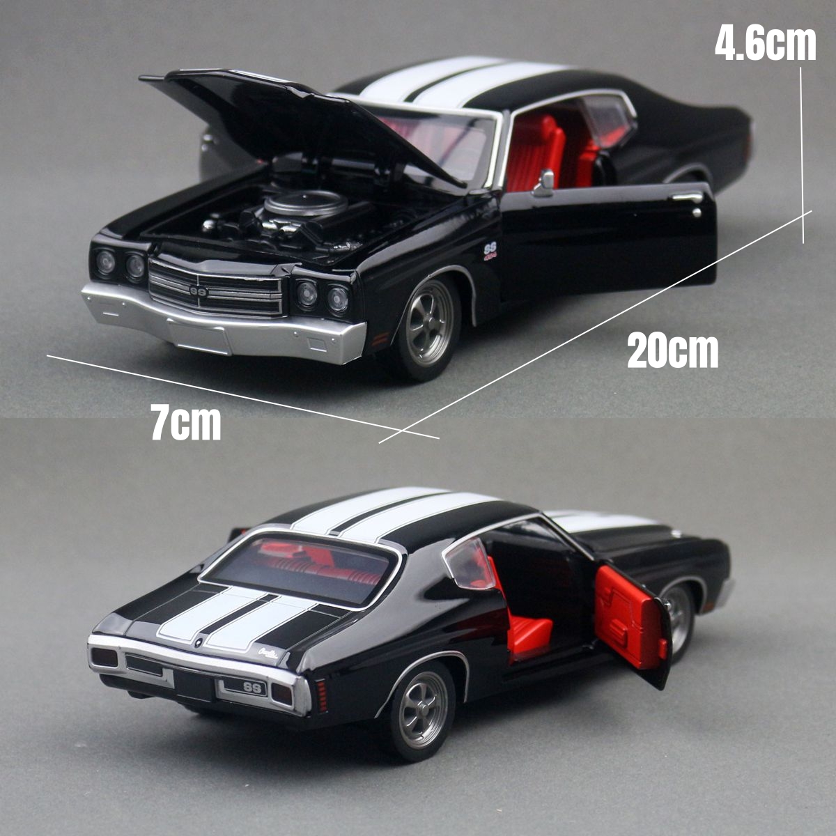 1/24 Chevrolet Chevelle 454 19 - Vintage Collectible Toy Cars avaliação e preço